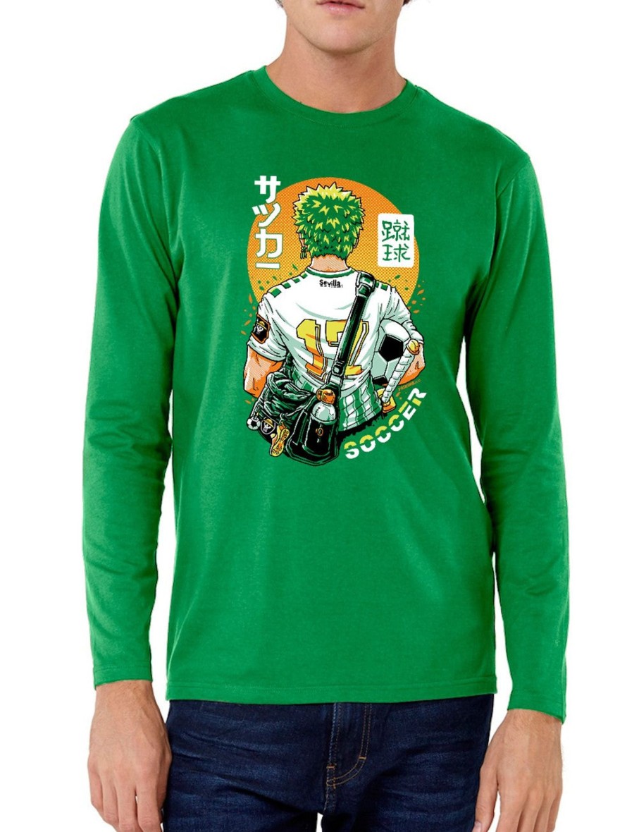 Friking Soccer Swordman - 317A | Camisetas Manga Larga Hombre