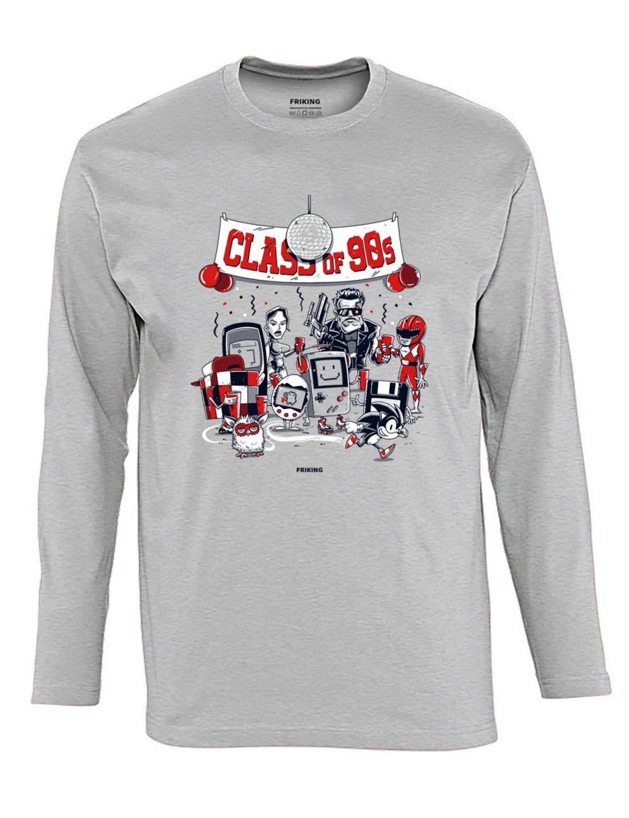 Friking Class Of 90S - 114 | Camisetas Manga Larga Hombre