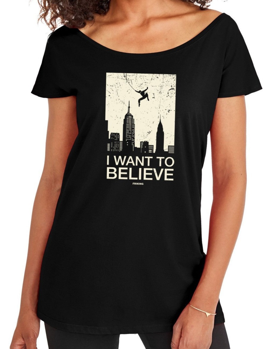 Friking I Want To Believe In Heroes - 212 | Camisetas New York