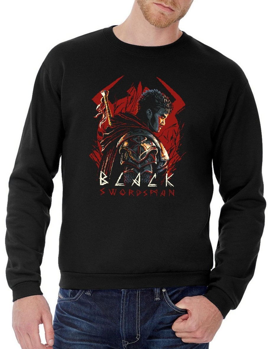 Friking Black Swordsman - 653 | Sudaderas Sin Capucha Uni