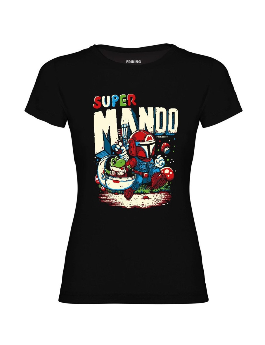 Friking Super Mando - 651 | Camisetas Mujer