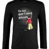 Friking Im Not Your F*Cking Princess Snow - 107 | Camisetas Manga Larga Nino