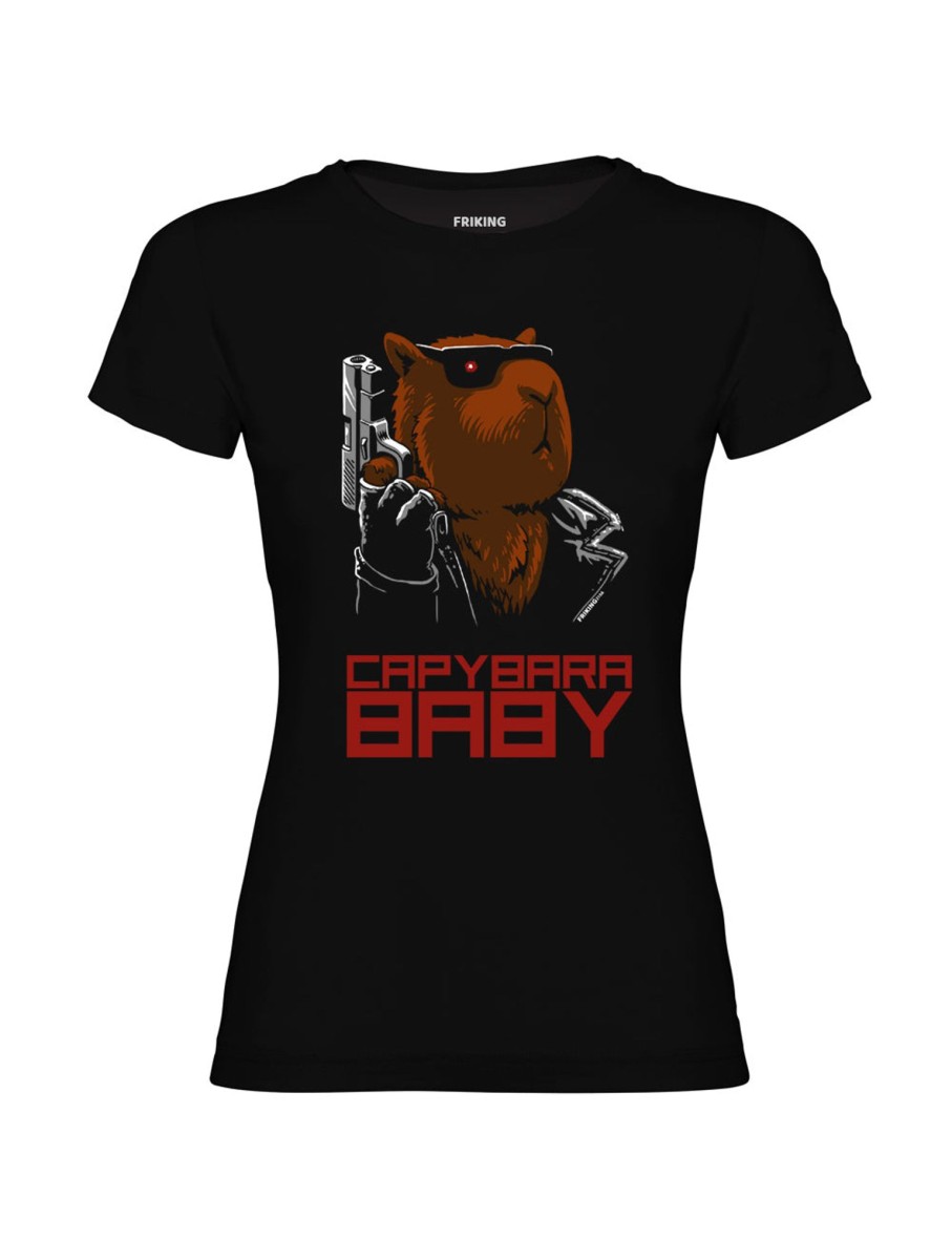 Friking Capybara Baby - 218A | Camisetas Mujer