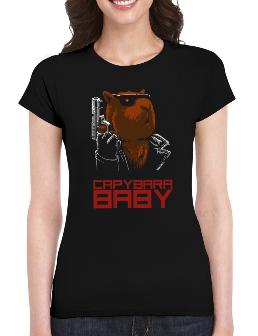 Friking Capybara Baby - 218A | Camisetas Mujer