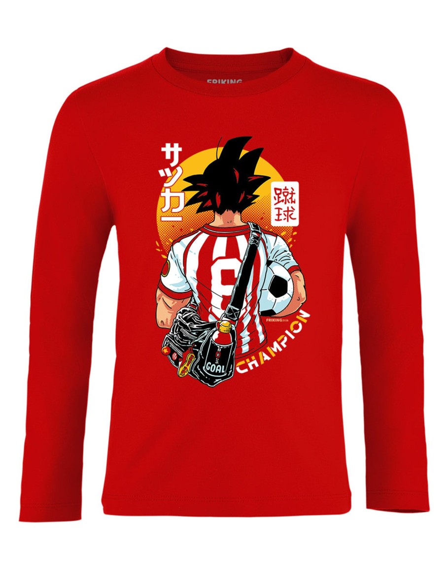 Friking Soccer Warrior - 212A | Camisetas Manga Larga Nino