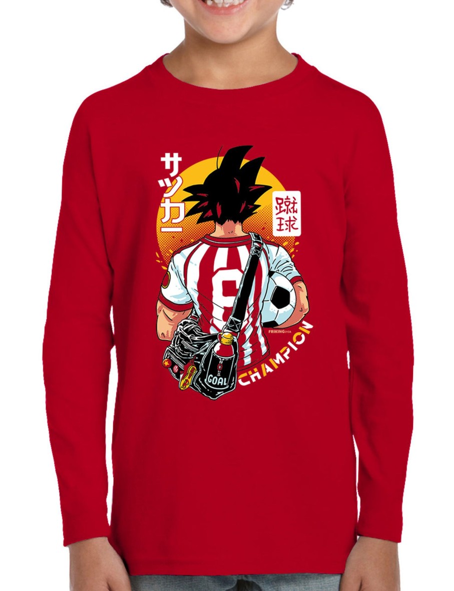 Friking Soccer Warrior - 212A | Camisetas Manga Larga Nino