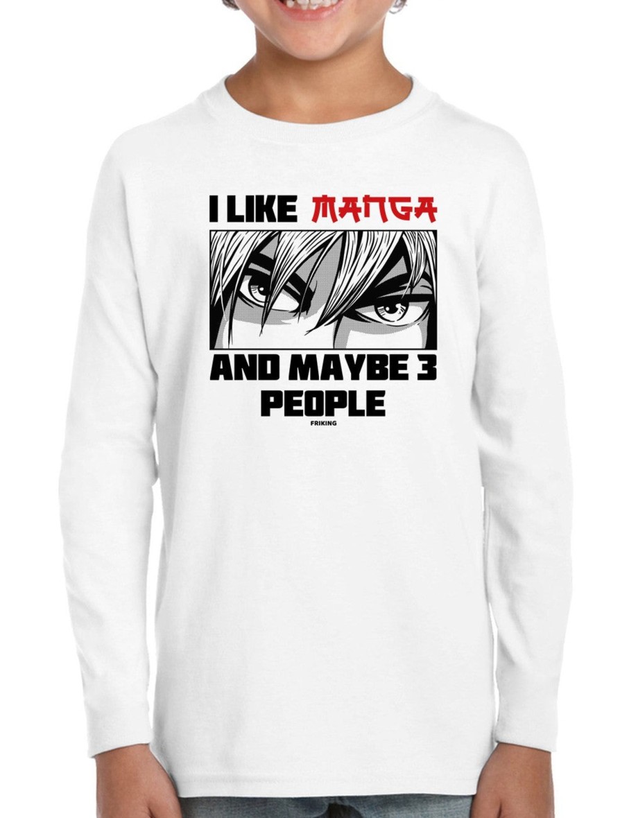 Friking I Like Manga - 364 | Camisetas Manga Larga Nino