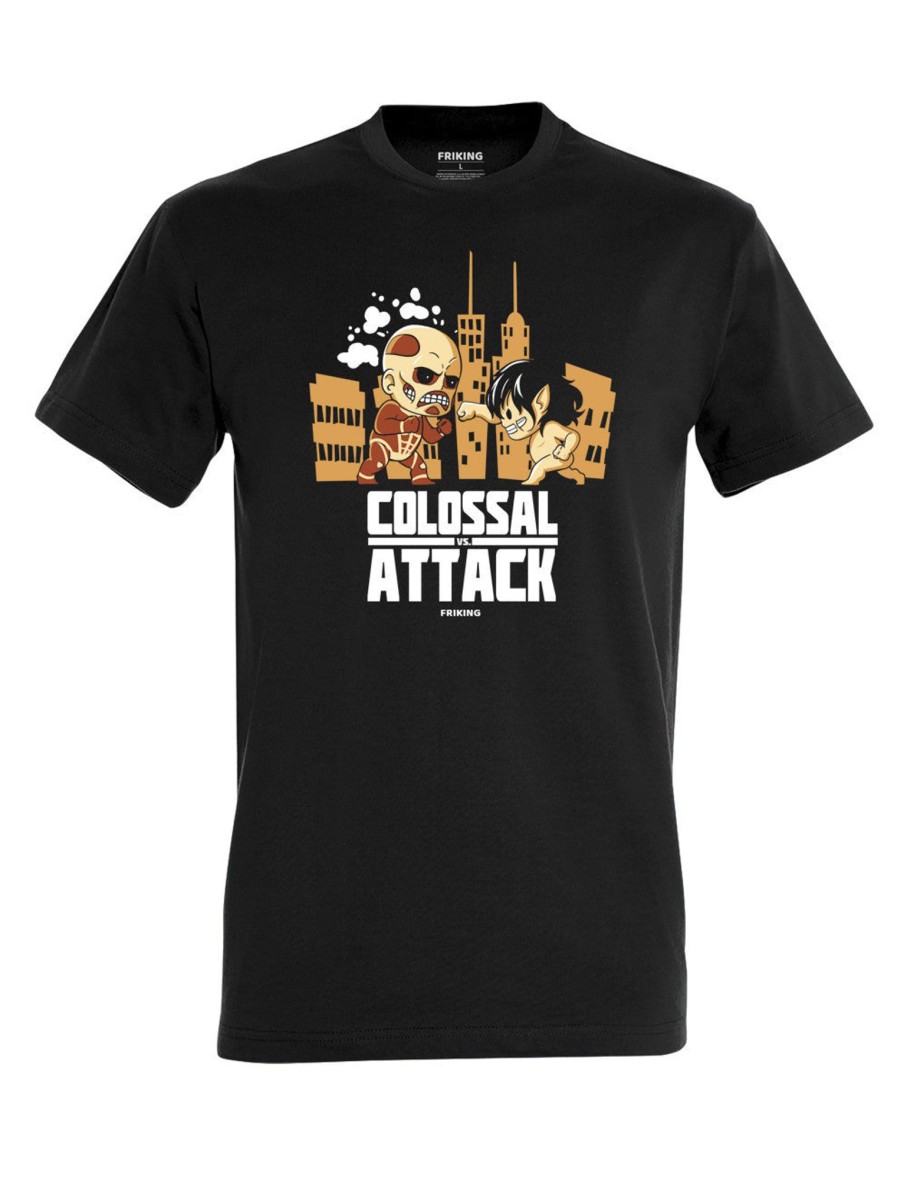 Friking Colossal Vs Attack | Camisetas Tallas Grandes