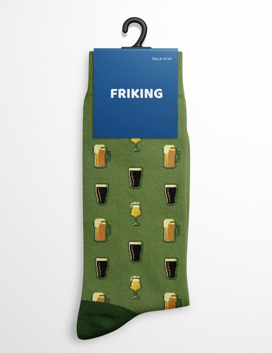 Friking Calcetines Friking - Modelo Cerveza | Calcetines