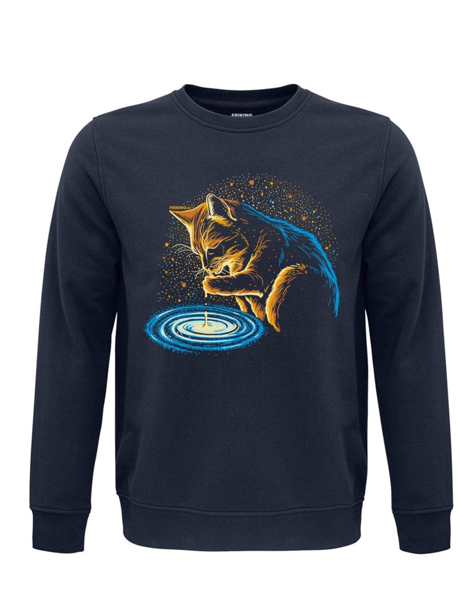 Friking Drinking Cat - 667 | Sudaderas Sin Capucha Nino