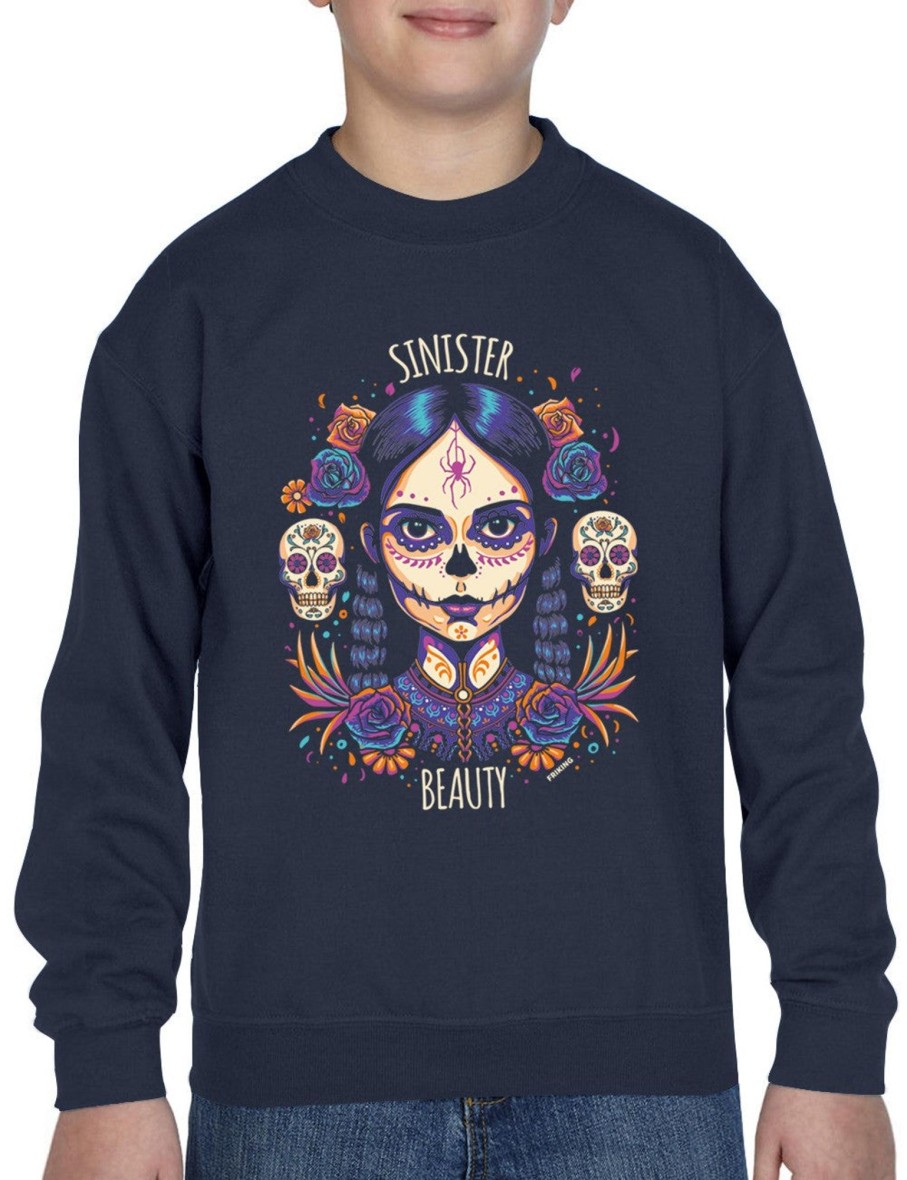 Friking Sinister Beauty - 596 | Sudaderas Sin Capucha Nino