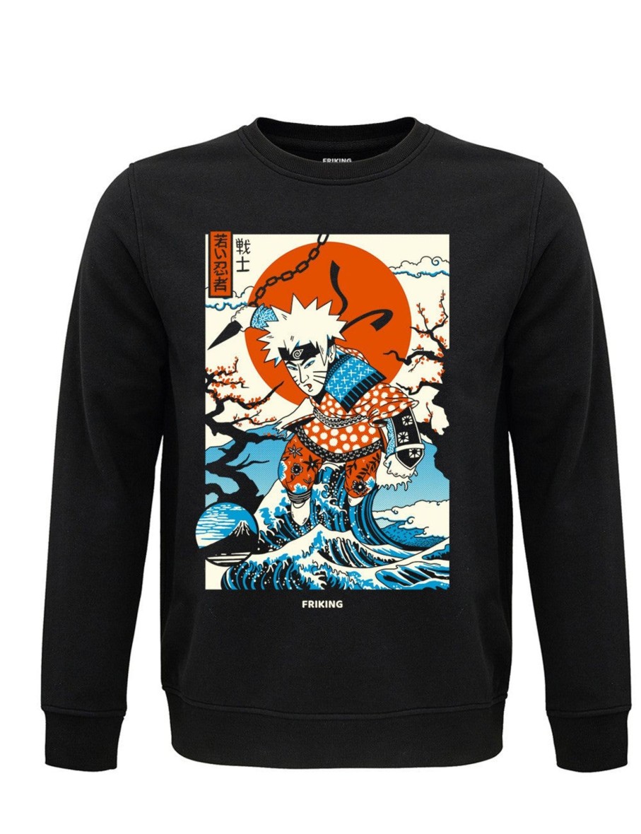 Friking Ukiyo-E Ninja - 92 | Sudaderas Sin Capucha Nino