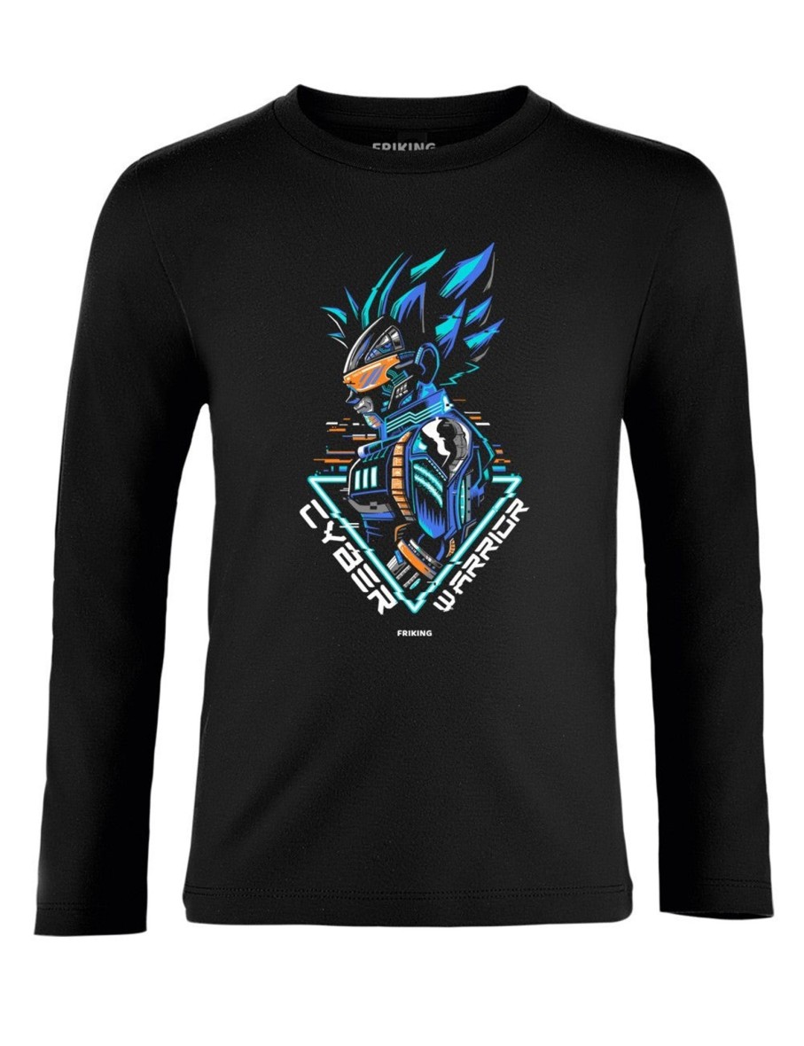 Friking Cyber Warrior - 158 | Camisetas Manga Larga Nino