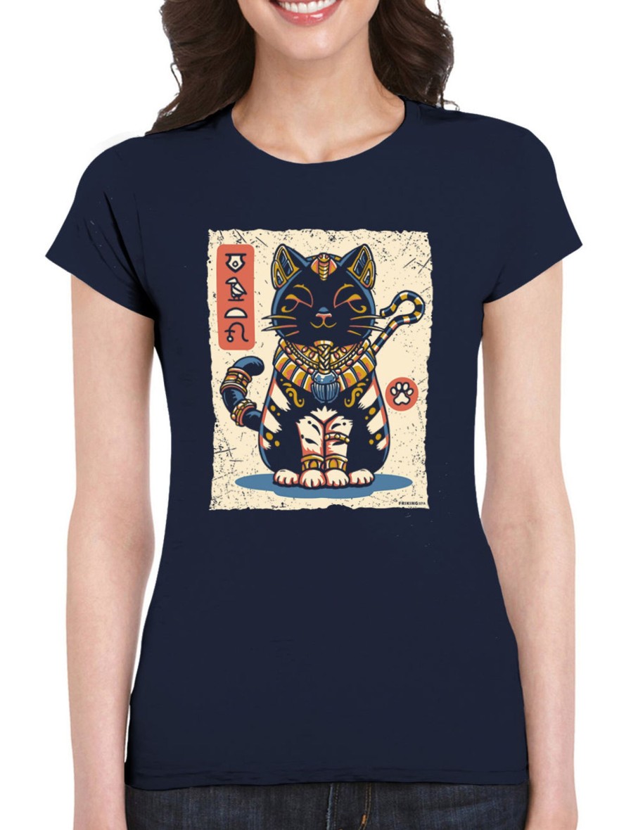 Friking Egyptian Cat - 321A | Camisetas Mujer