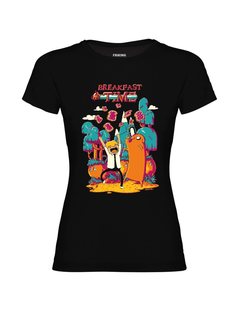 Friking Breakfast Time - 654 | Camisetas Mujer