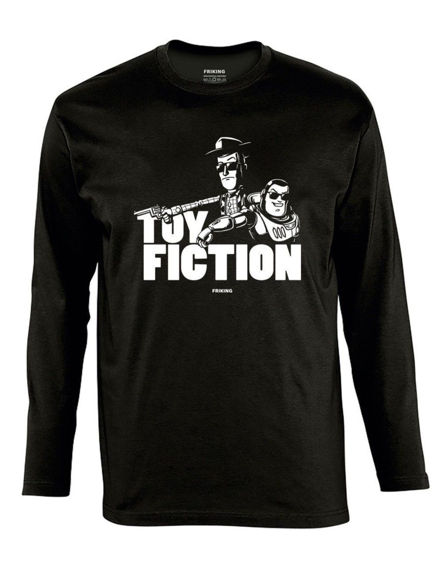 Friking Toy Fiction - 184 | Camisetas Manga Larga Hombre