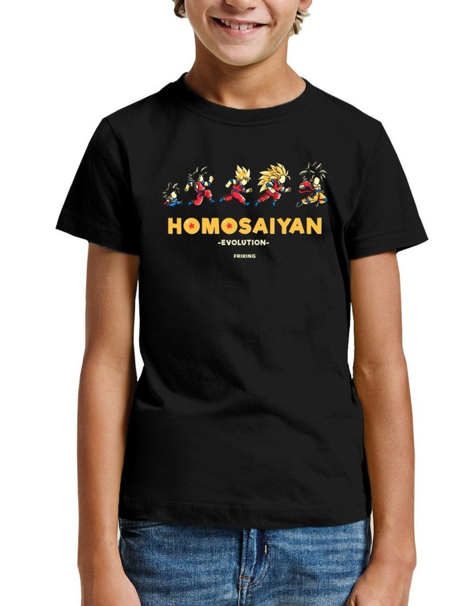 Friking Homosaiyan Evolution - 16 | Camisetas Nino