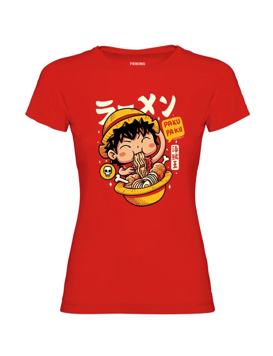 Friking Pirate Ramen - 202A | Camisetas Mujer