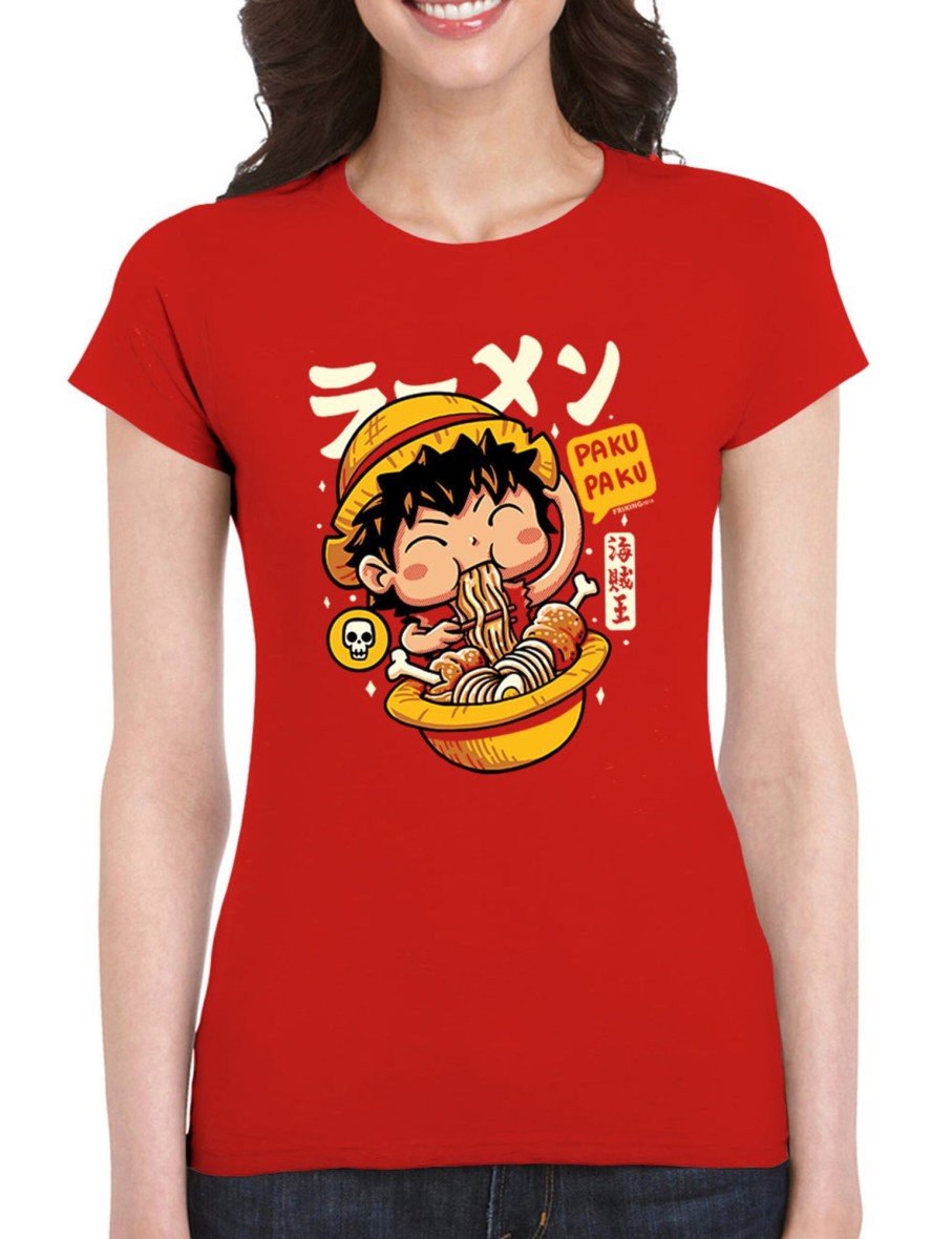 Friking Pirate Ramen - 202A | Camisetas Mujer