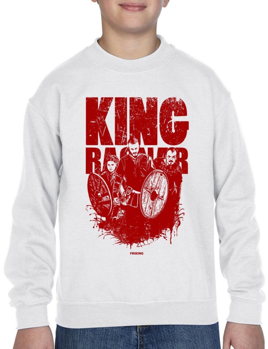 Friking Viking King - 213 | Sudaderas Sin Capucha Nino