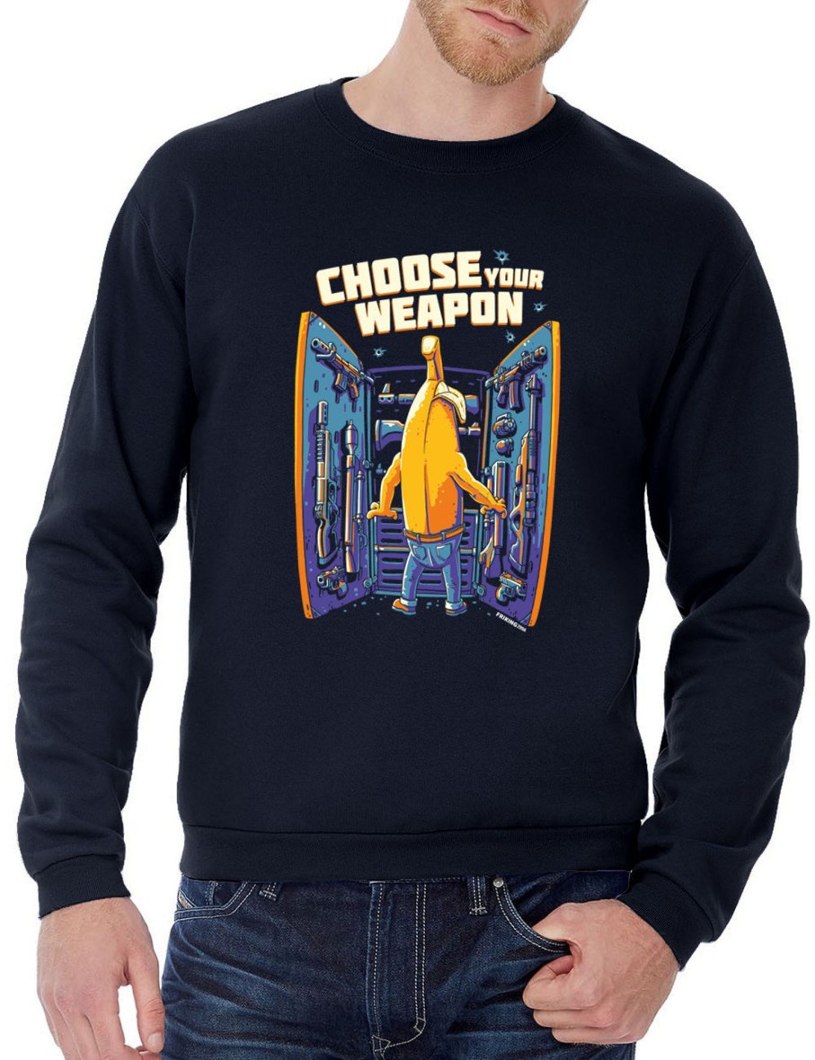 Friking Choose Your Weapon - 299A | Sudaderas Sin Capucha Uni