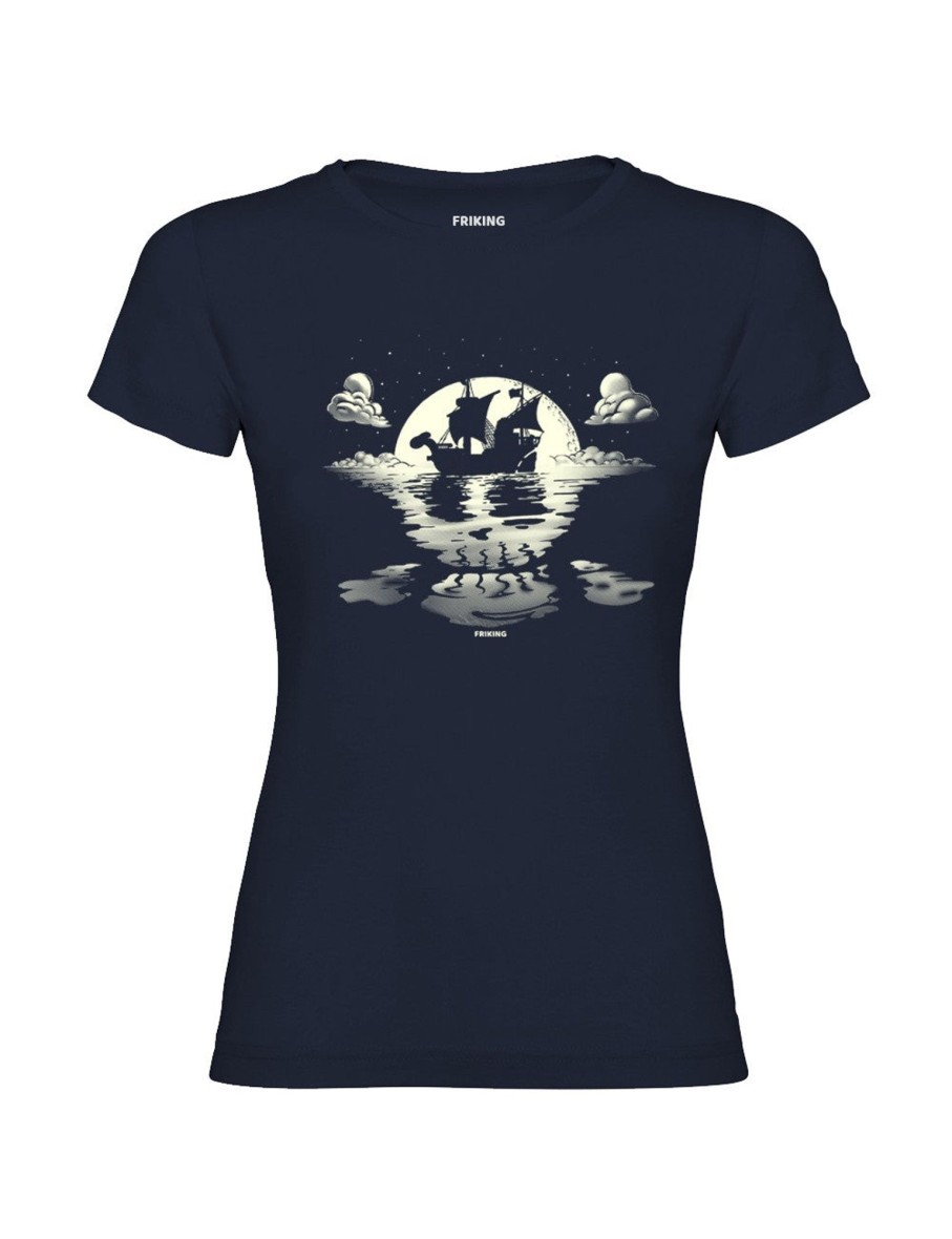 Friking Pirate Moonlight - 280 | Camisetas Mujer