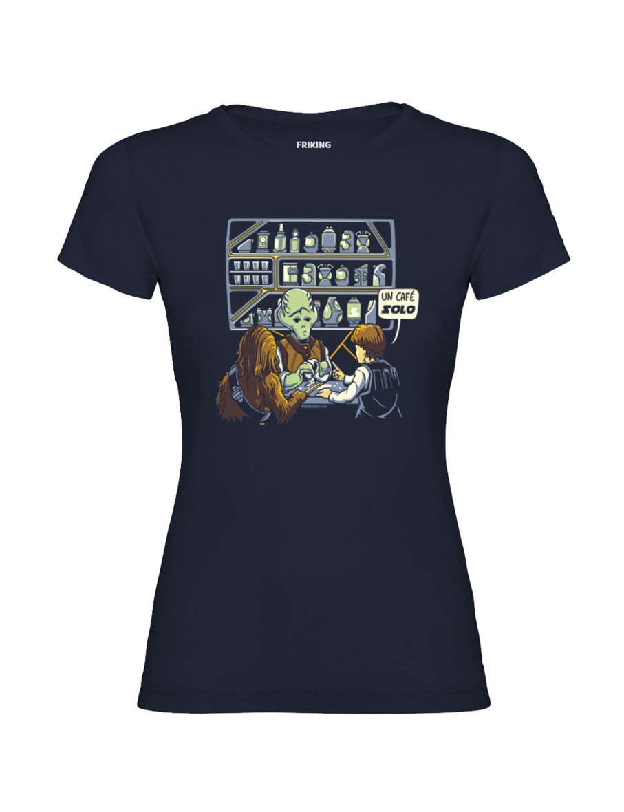 Friking Cafe Solo - 338A | Camisetas Mujer