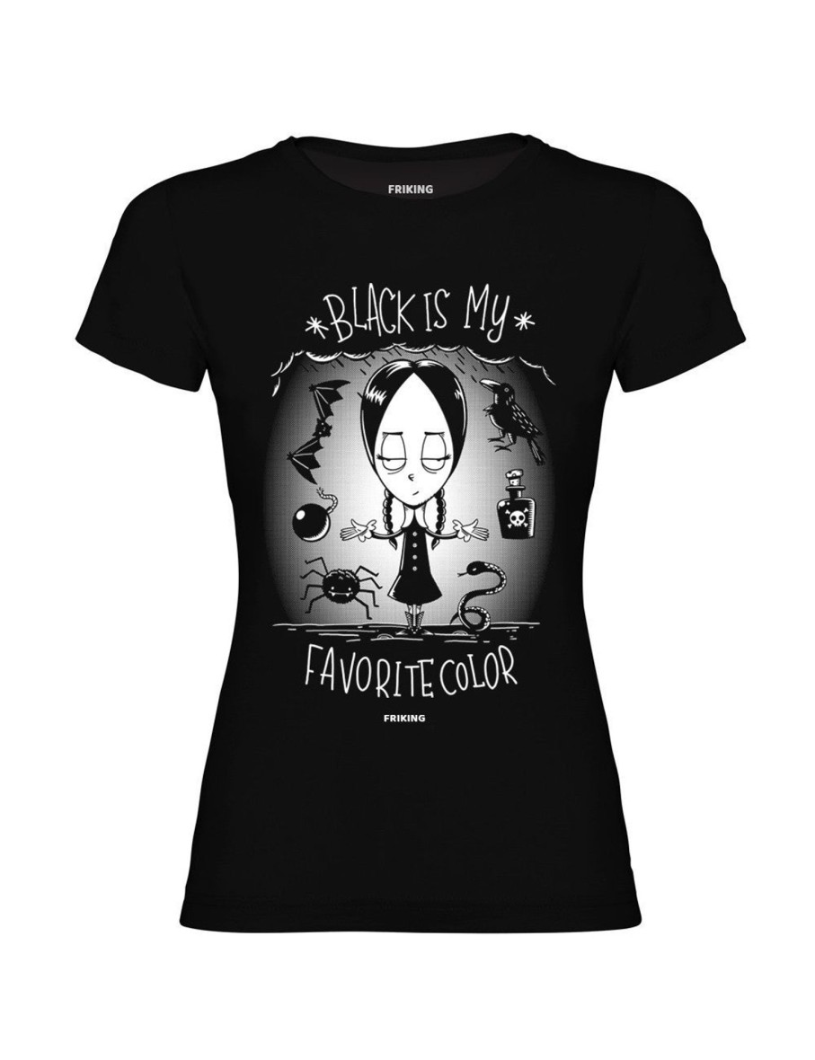 Friking Black Is My Favorite Color - 47 | Camisetas Mujer