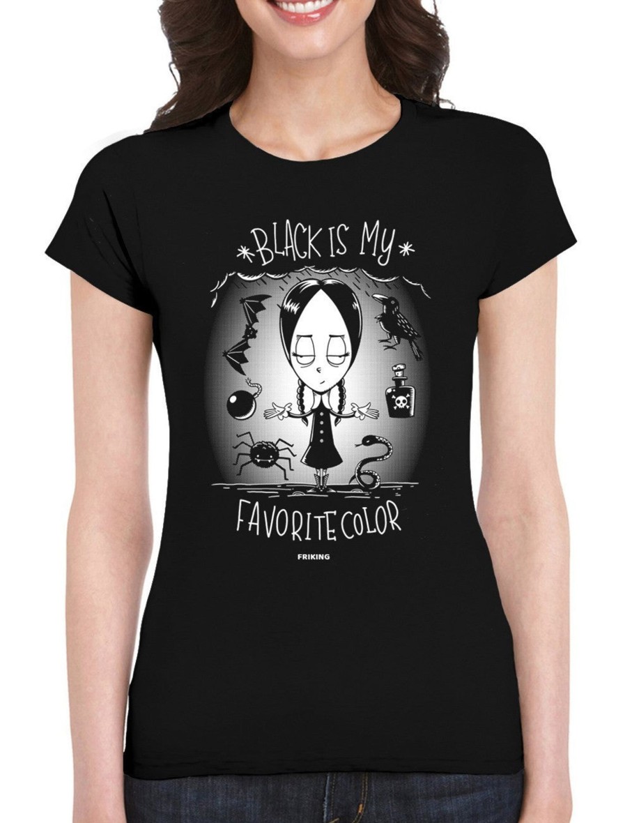 Friking Black Is My Favorite Color - 47 | Camisetas Mujer