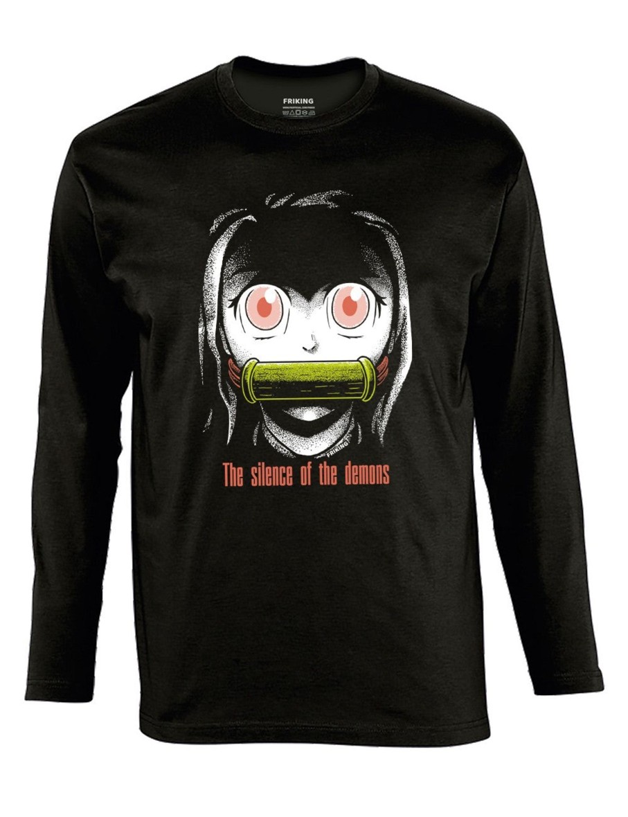 Friking The Silence Of The Demons - 62 | Camisetas Manga Larga Hombre