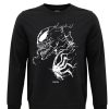 Friking Black Alien - 95 | Sudaderas Sin Capucha Nino