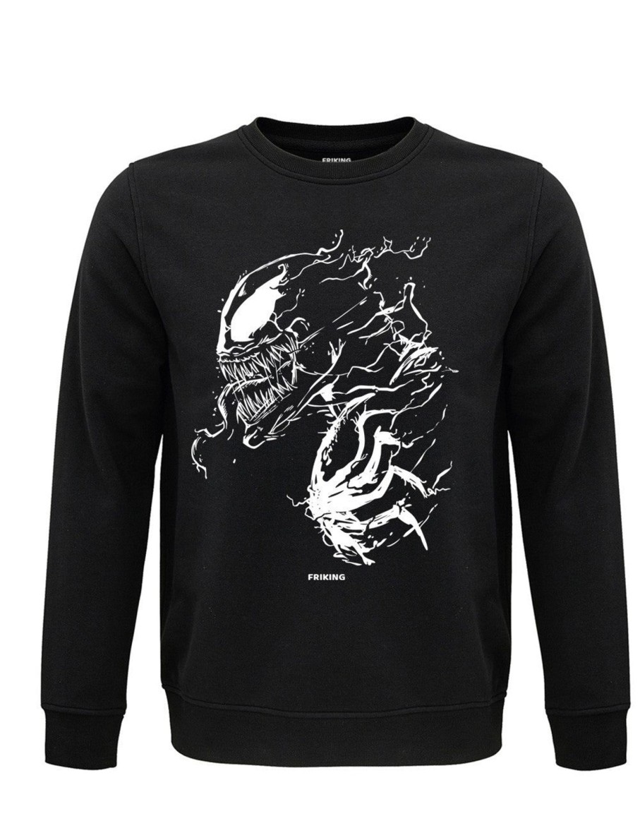 Friking Black Alien - 95 | Sudaderas Sin Capucha Nino