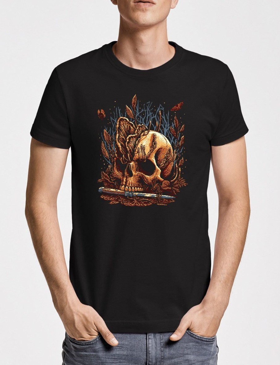 Friking Fungus Skull - 659 | Camisetas Hombre