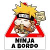 Friking Ninja A Bordo | Vinilos De Coche