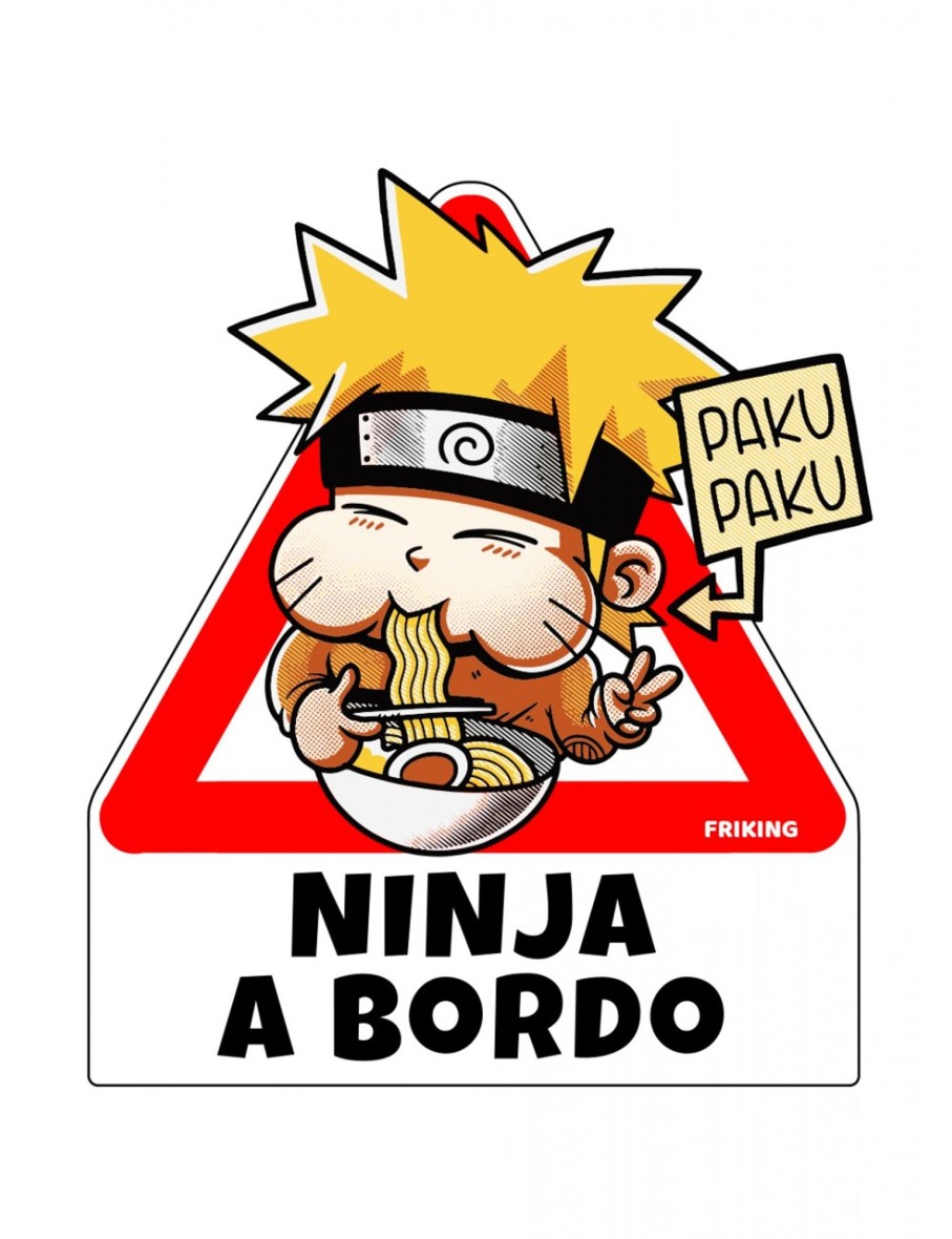 Friking Ninja A Bordo | Vinilos De Coche