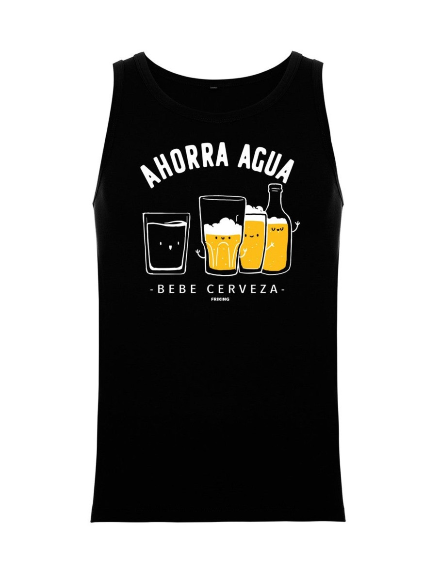 Friking Ahorra Agua - 343 | Camisetas De Tirantes