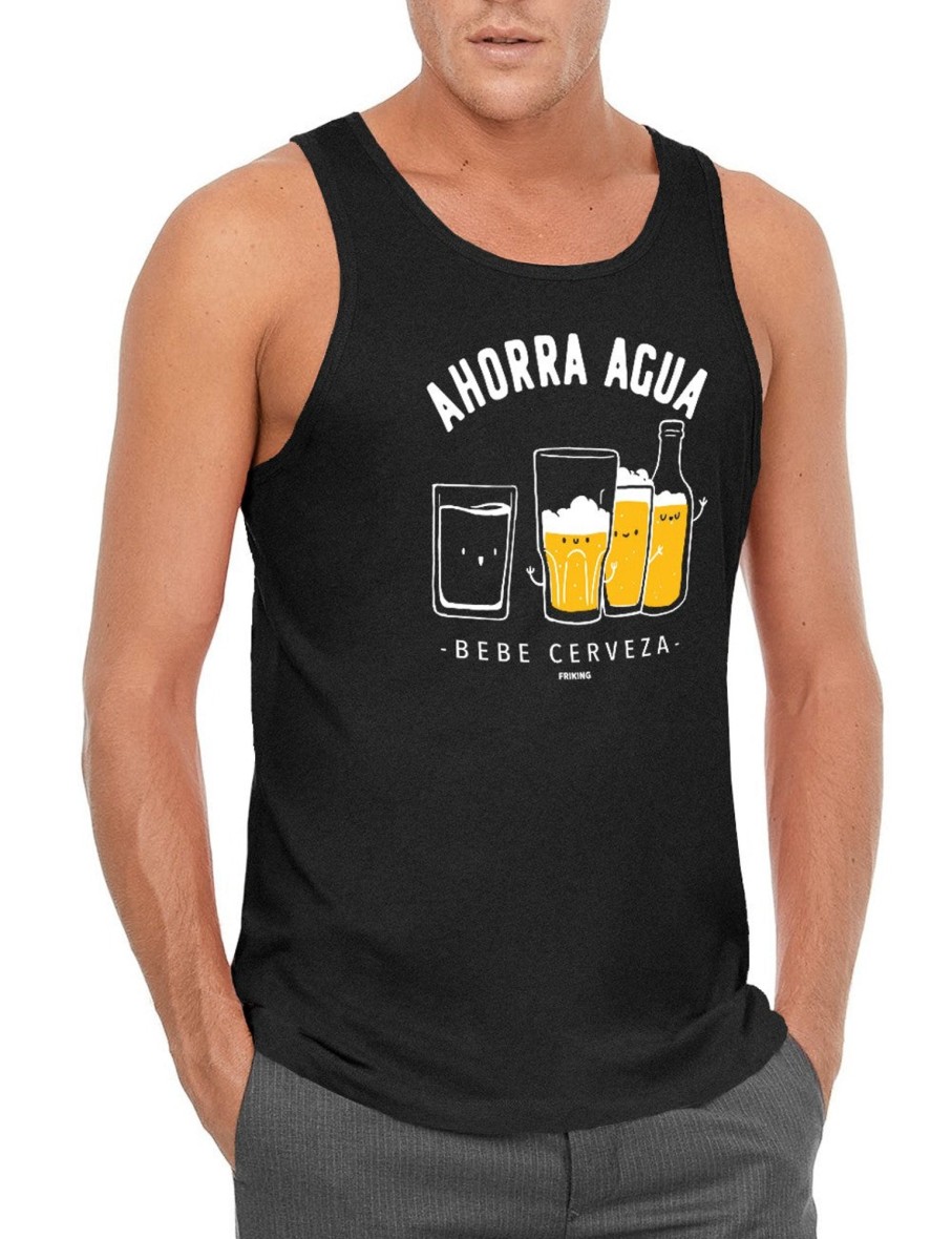 Friking Ahorra Agua - 343 | Camisetas De Tirantes