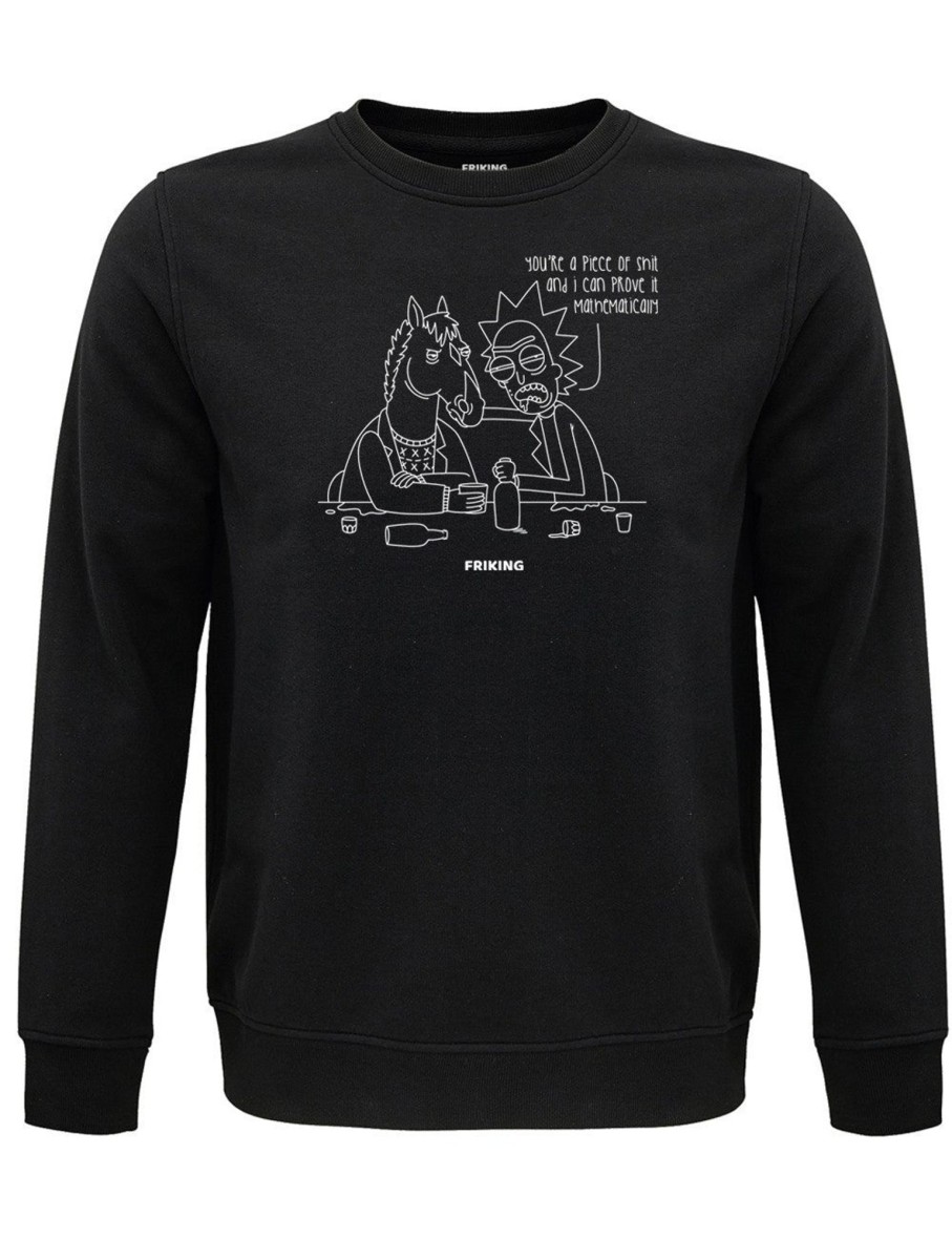 Friking You'Re A Piece Of Shit - 160 | Sudaderas Sin Capucha Uni