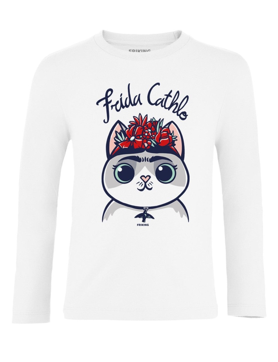 Friking Frida Cathlo - 377 | Camisetas Manga Larga Nino