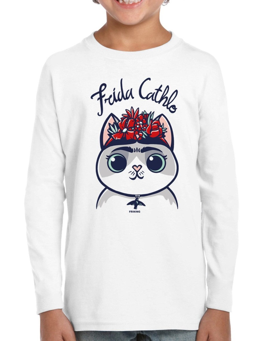 Friking Frida Cathlo - 377 | Camisetas Manga Larga Nino