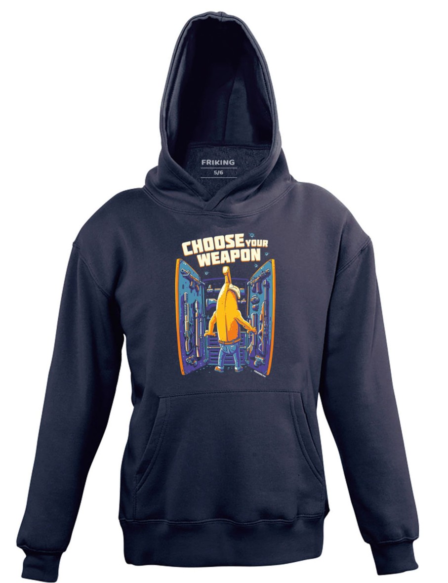 Friking Choose Your Weapon - 299A | Sudaderas Con Capucha Nino