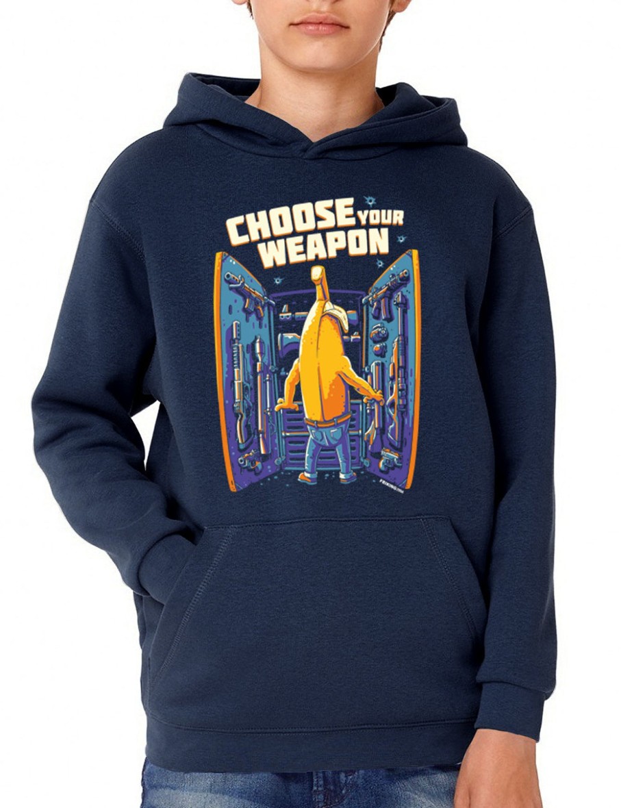 Friking Choose Your Weapon - 299A | Sudaderas Con Capucha Nino