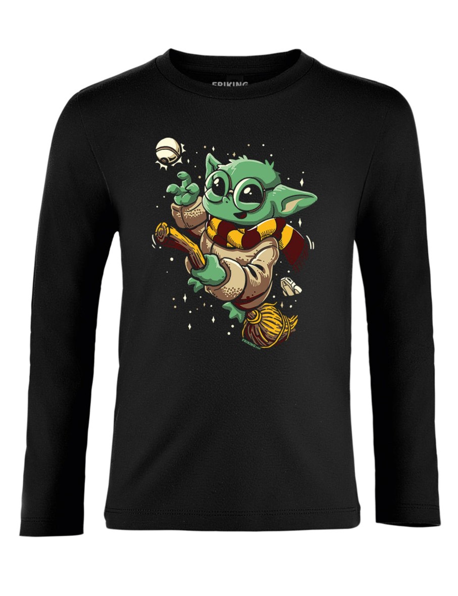 Friking Flying Allien - 349A | Camisetas Manga Larga Nino