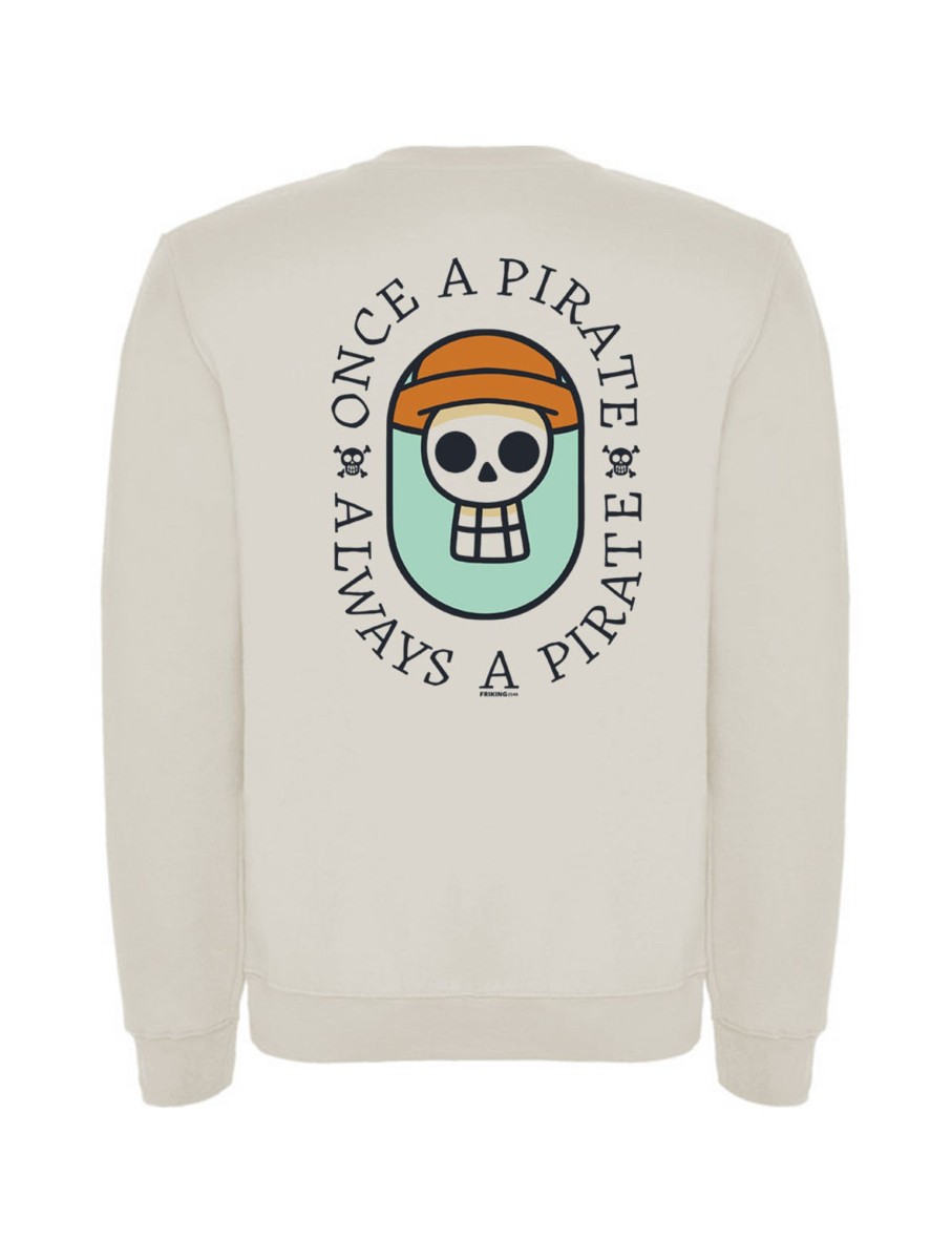 Friking Always Pirate - D 254A | Sudaderas Sin Capucha Uni