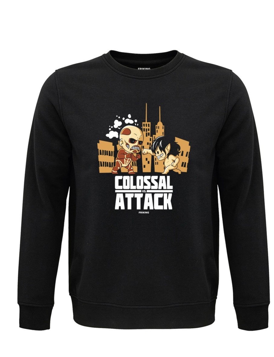 Friking Colossal Vs Attack - 9 | Sudaderas Sin Capucha Nino