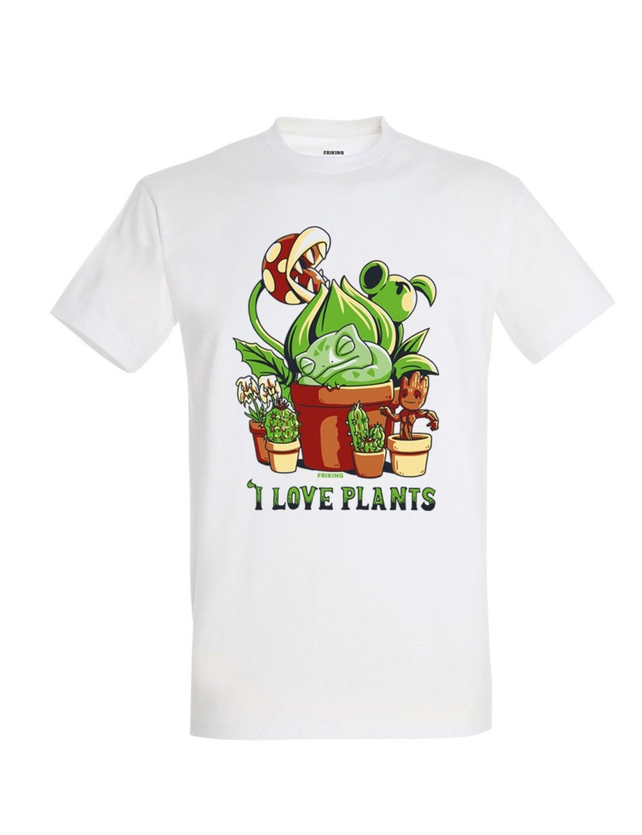 Friking I Love Plants - 563 | Camisetas Nino