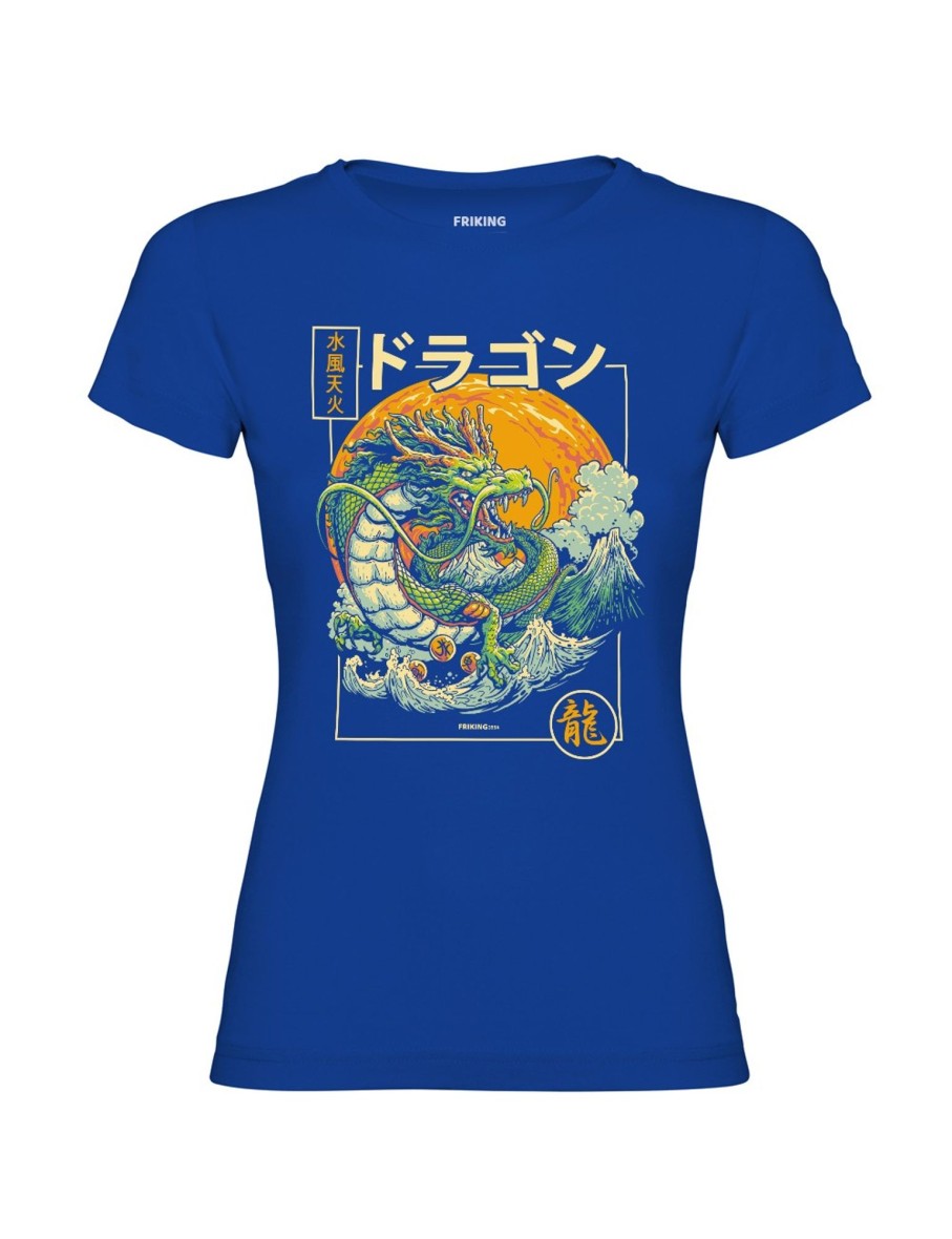 Friking Dragon Sun - 355A | Camisetas Mujer