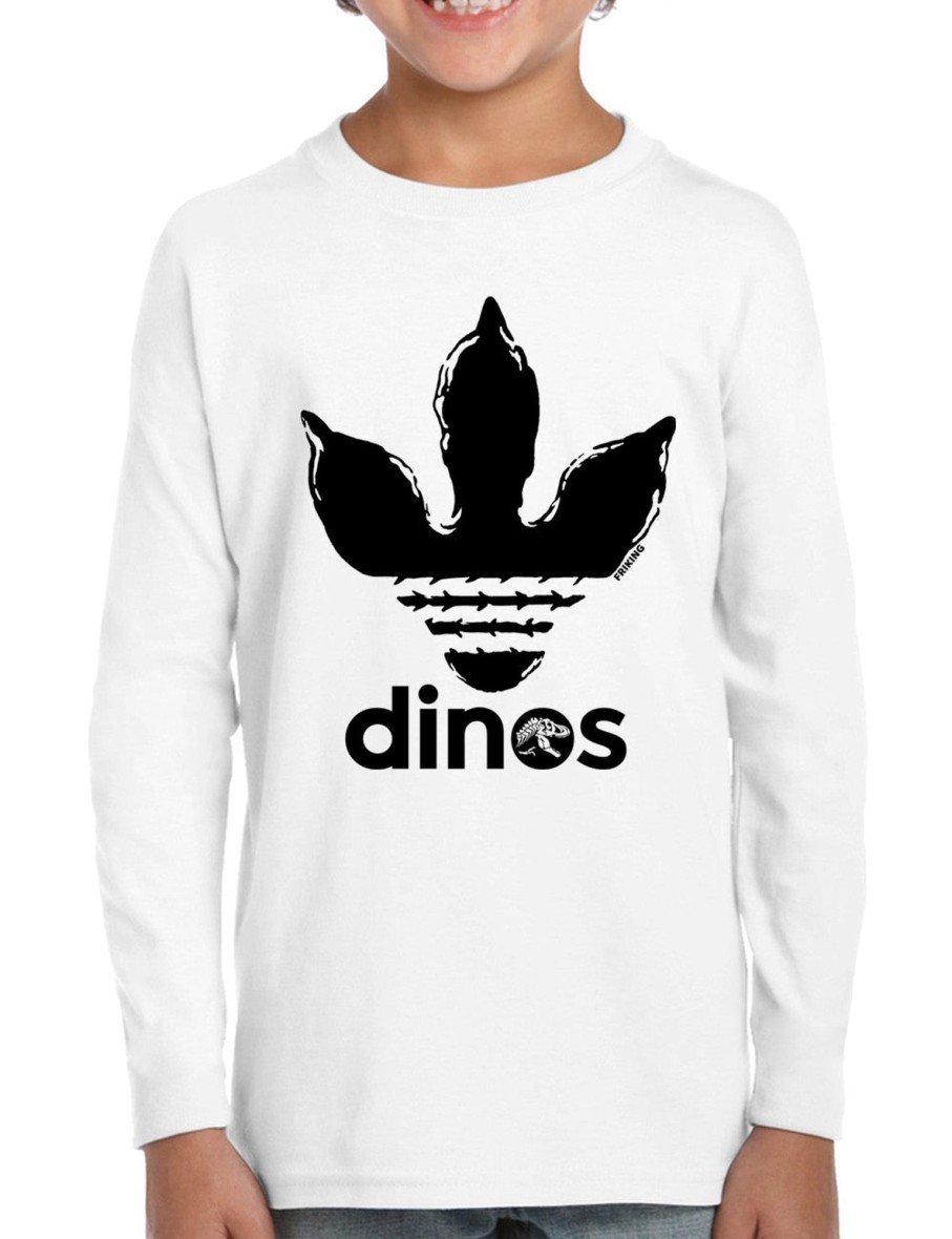 Friking Dinos - 388 | Camisetas Manga Larga Nino