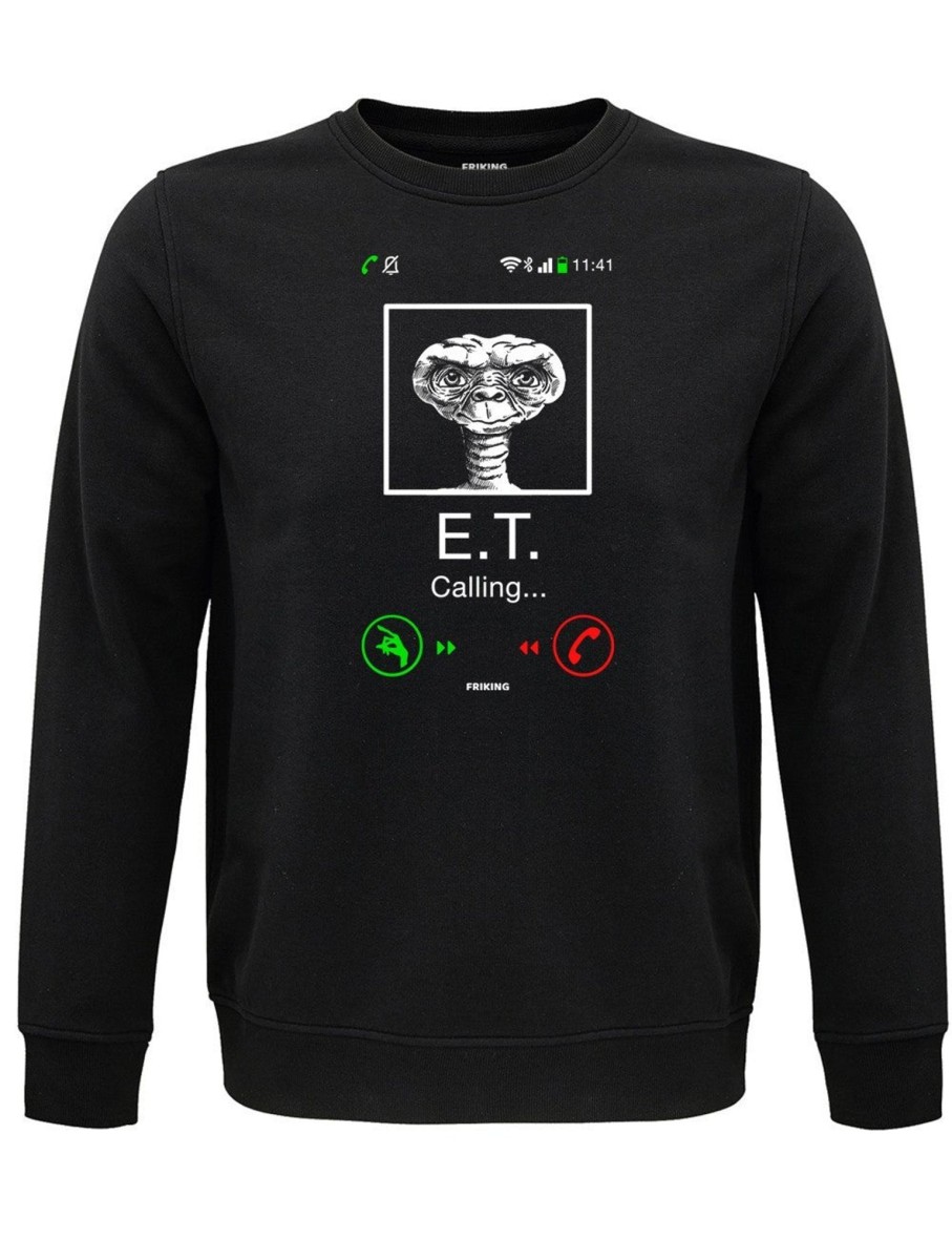 Friking E.T. Calling - 56 | Sudaderas Sin Capucha Uni