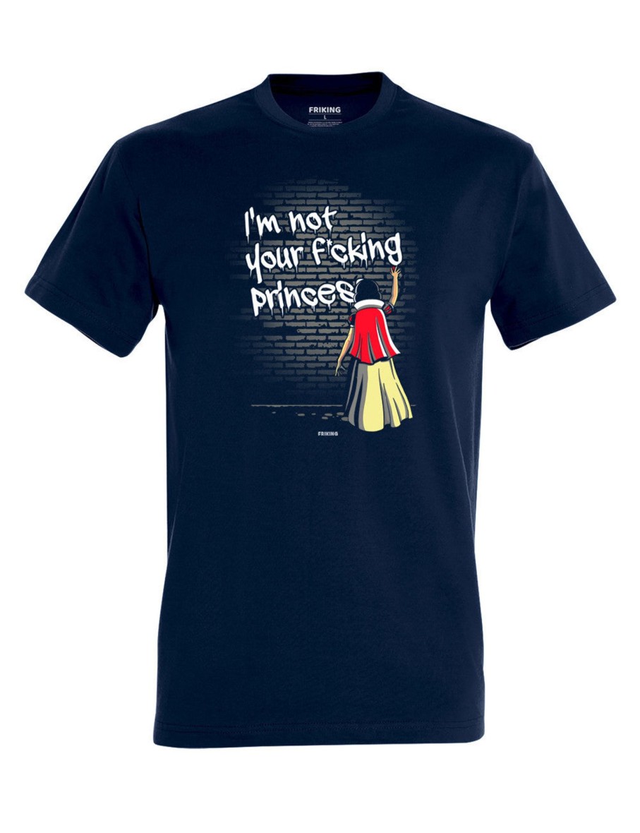 Friking Im Not Your F*Cking Princess Snow | Camisetas Tallas Grandes